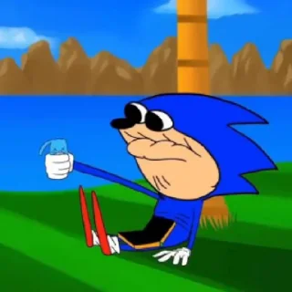 Sticker Соник - 11