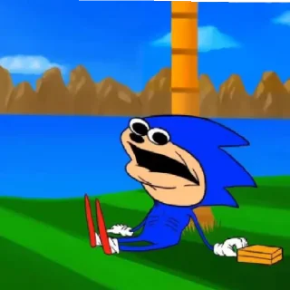 Sticker Соник - 9