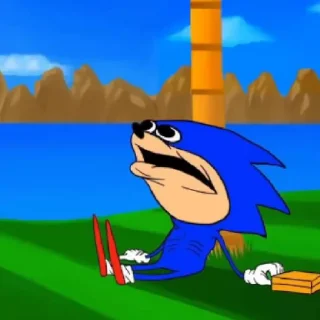 Sticker Соник - 1