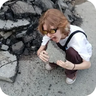 Sticker Соня хулиганит - 1