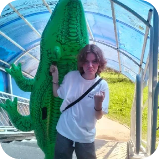 Sticker Соня хулиганит - 11