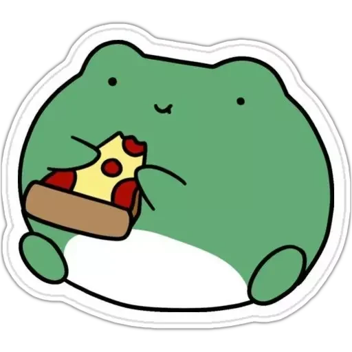 Sticker @GIFSTIKI 🐸 Froggy - 11
