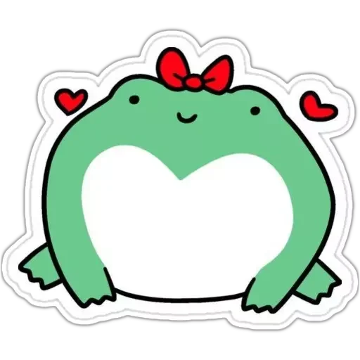 Sticker @GIFSTIKI 🐸 Froggy - 10