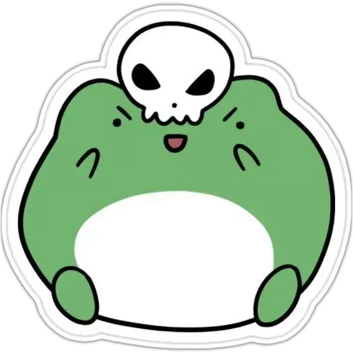 Sticker @GIFSTIKI 🐸 Froggy - 9