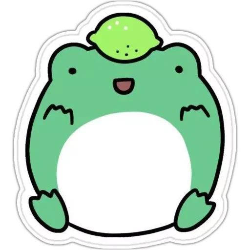 Sticker @GIFSTIKI 🐸 Froggy - 4