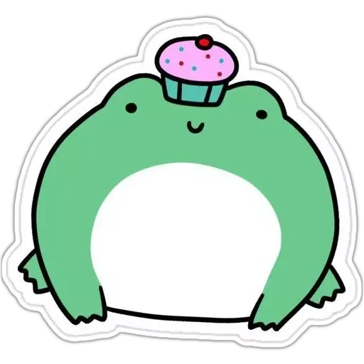 Sticker @GIFSTIKI 🐸 Froggy - 2