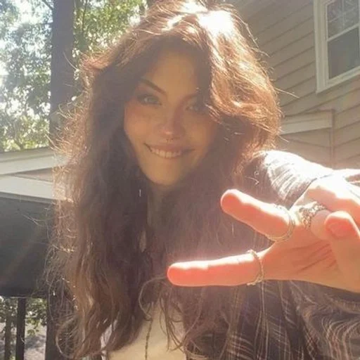 person outdoor smile