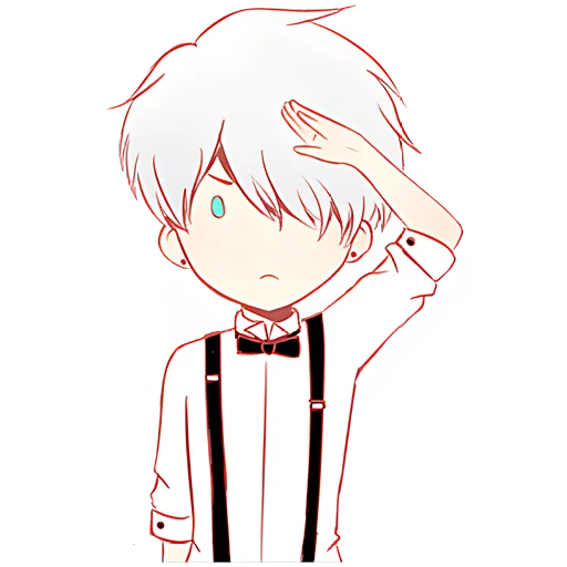 Стикер 40 оттенков серебра @nyasticks - 11