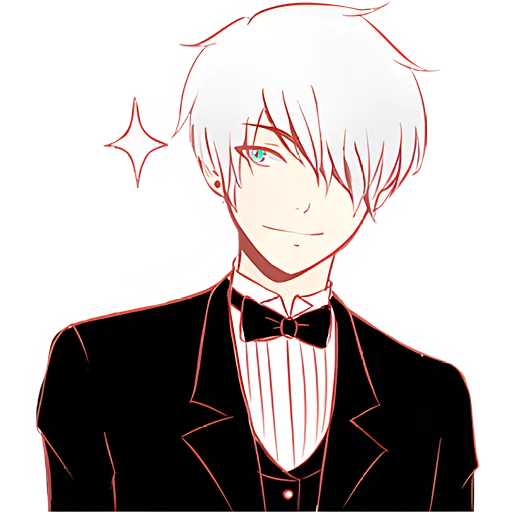 Стикер 40 оттенков серебра @nyasticks - 7