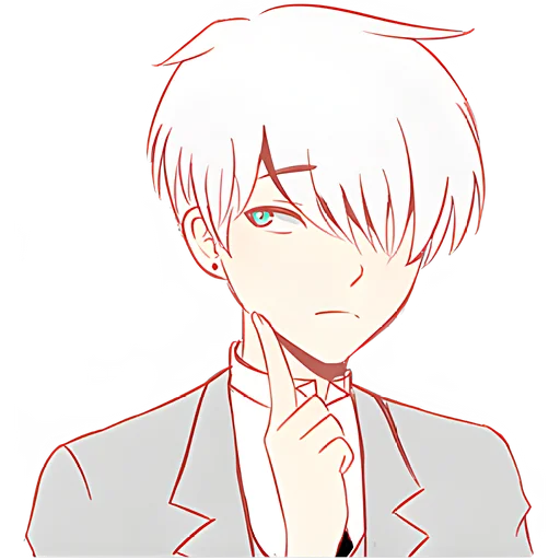 Стикер 40 оттенков серебра @nyasticks - 6