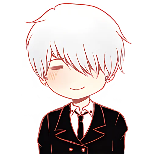 Стикер 40 оттенков серебра @nyasticks - 5