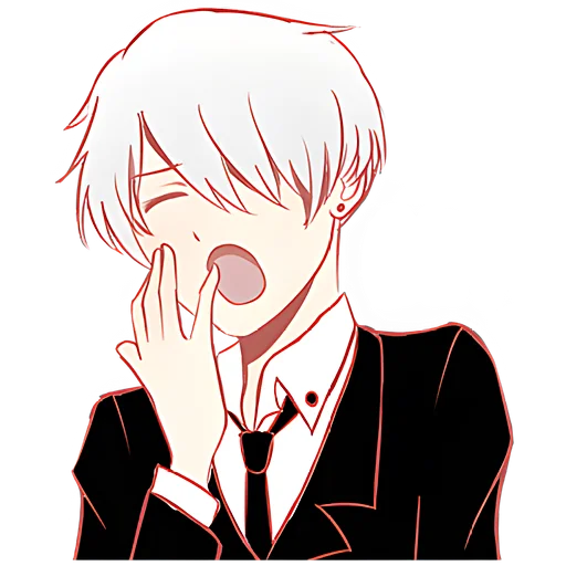 Стикер 40 оттенков серебра @nyasticks - 3