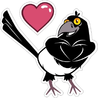 Sticker Сорока Глафира - 10