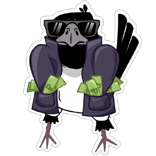 Sticker Сорока Глафира - 8