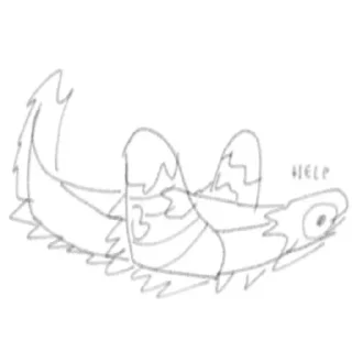 Стикер Сосарка от @Venik_venichkin - 6