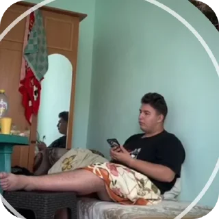 Sticker Соседка Полина❤️ - 2