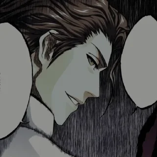 Стикер Sōsuke Aizen @numen_sticker - 6