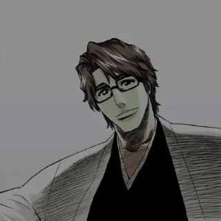 Стикер Sōsuke Aizen @numen_sticker - 11