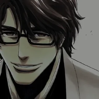 Стикер Sōsuke Aizen @numen_sticker - 10
