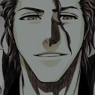 Стикер Sōsuke Aizen @numen_sticker - 8