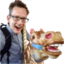 Sticker Совиный_ящер - 1