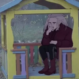 Sticker совинная хата - 6