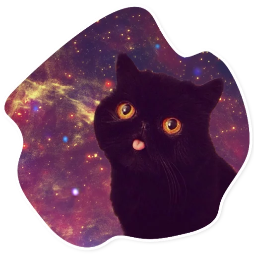 Sticker SpaceCats1 - 1