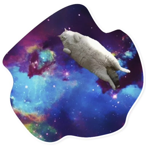 Стикер SpaceCats1 - 1