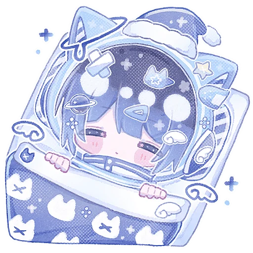 Стикер Space_Cat_Nyasticks - 1