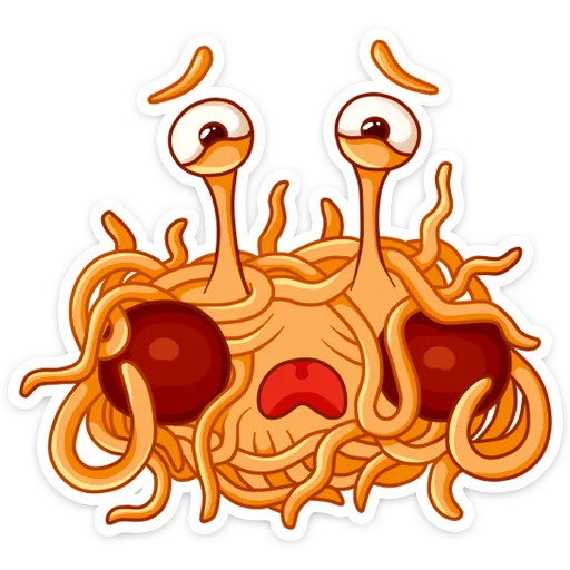 Стикер SpaghettiMonster - 1