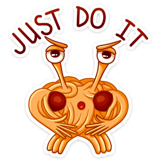 Стикер SpaghettiMonster - 1