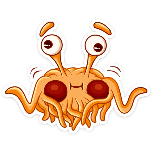 Стикер SpaghettiMonster - 1