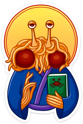 Стикер SpaghettiMonster - 1
