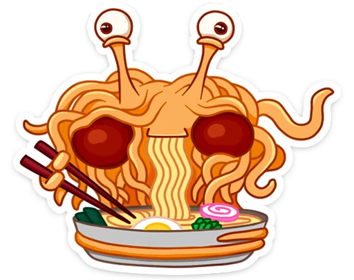 Стикер SpaghettiMonster - 1