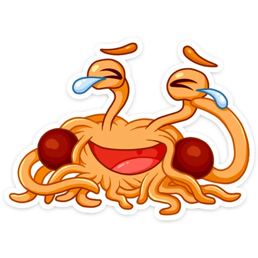 Sticker SpaghettiMonster - 1