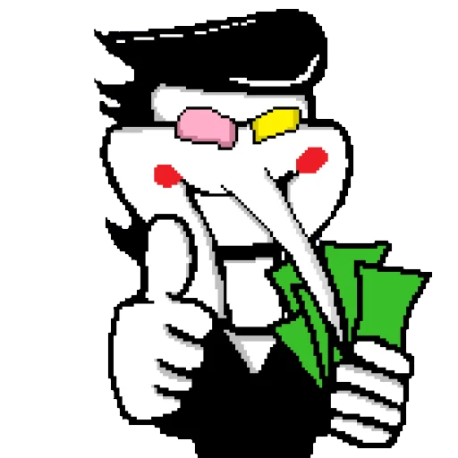 Sticker Spamton spams a ton @DeltaruneSwamp - 10