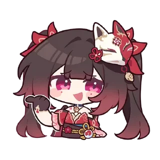 Стикер Thousand-Faced Maestro: Cameo! @honkai_impact_info - 2