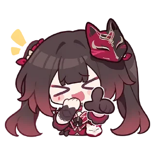 Стикер Thousand-Faced Maestro: Cameo! @honkai_impact_info - 1