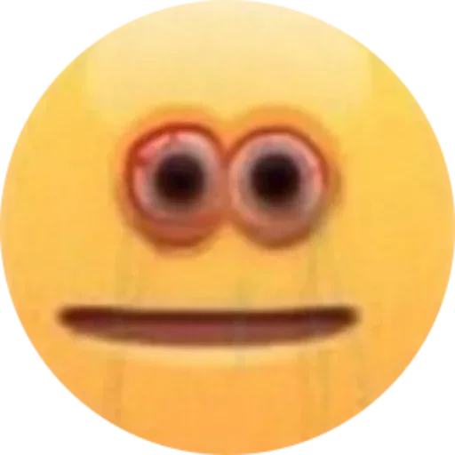 circle cartoon yellow