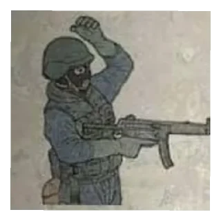 Sticker Специальный отряд - 10