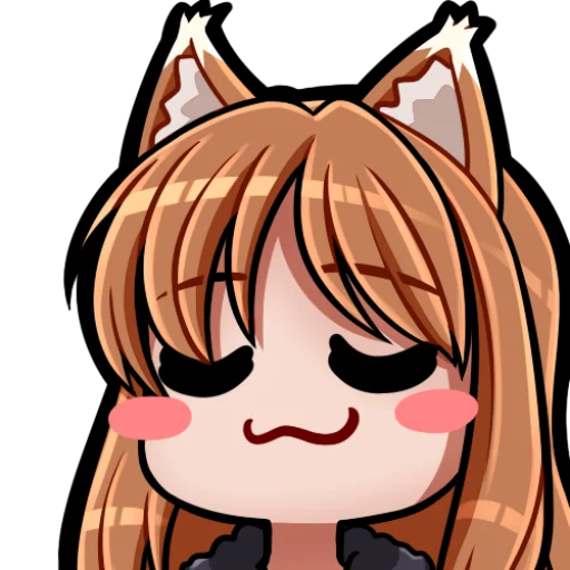 Sticker Holo, Холо By(@Kamigashi) - 10