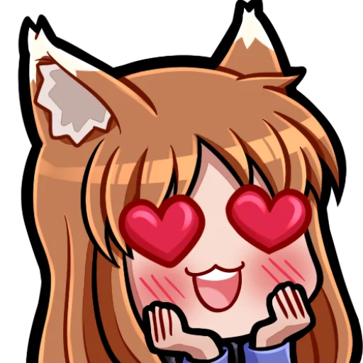 Sticker Holo, Холо By(@Kamigashi) - 8