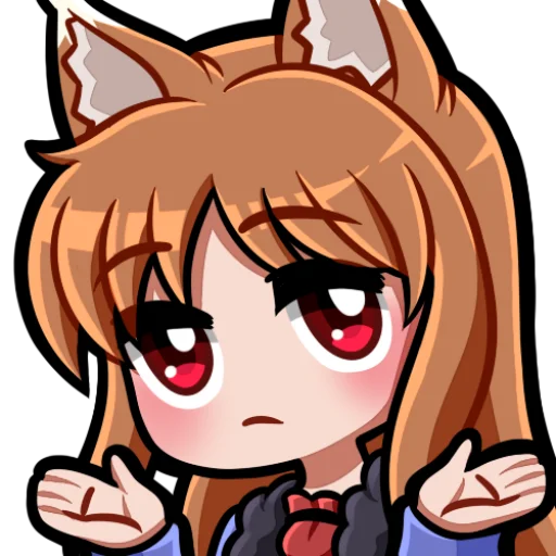 Sticker Holo, Холо By(@Kamigashi) - 7