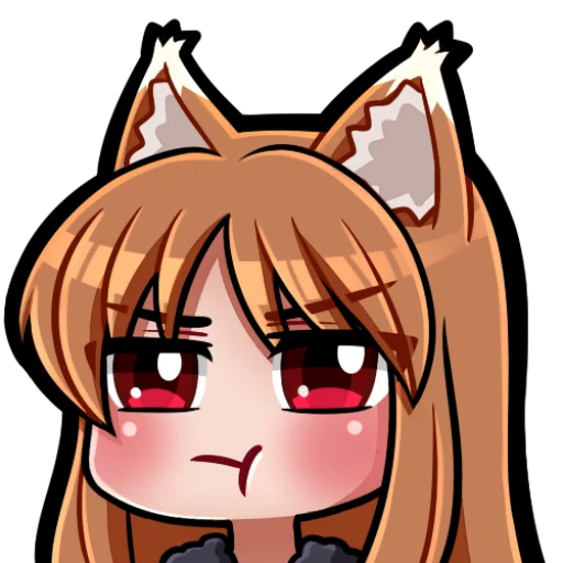 Sticker Holo, Холо By(@Kamigashi) - 6