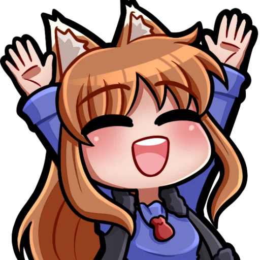 Sticker Holo, Холо By(@Kamigashi) - 4
