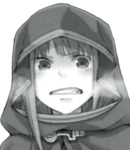 человеческое лицо эскиз капюшон