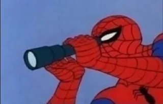 Sticker Человек-паук - 2