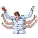 Стикер Человек-паук 1994 :: @animesticks - 10