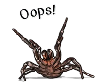 Стикер Spiders Time @stickersb2b - 6