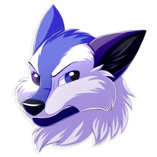 Sticker SpidyTheWolfy - 1